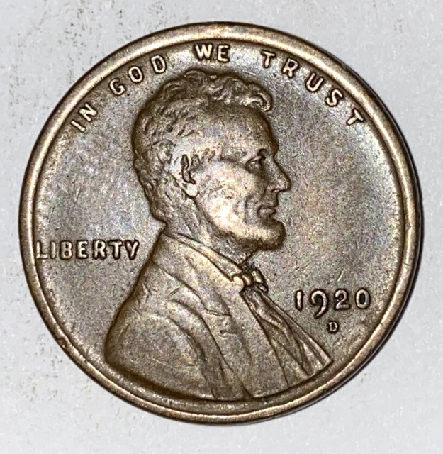 1 US Lincoln Wheat Cent Penny Roll 1926-S/1920-D (50 Coins) Old Vintage 4