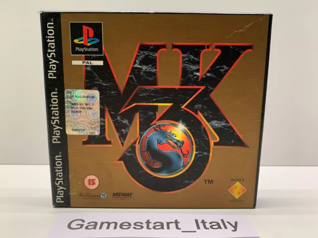 Mortal Kombat 3 - Sony Ps1 - Gioco Usato Pal Version Playstation 1 Psx