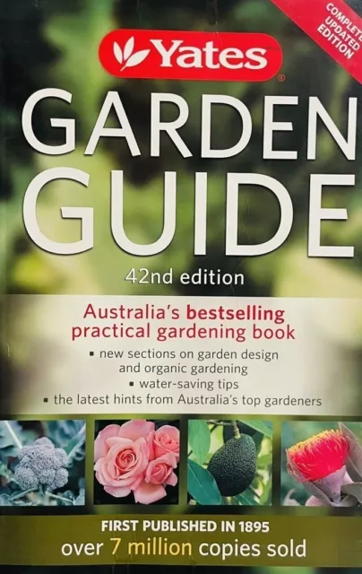 Yates Garden Guide 5 Books Gardening Flowers Herbs Vegetables Fruit Bundle