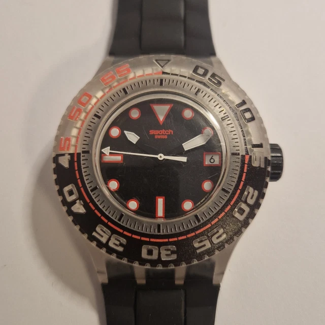 OROLOGIO SWATCH SCUBA Libre Diver STORMY SUUK400 Subaqueo 44mm
