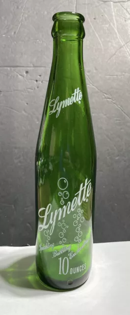Green Lymette 10oz ACL Soda Bottle Camden Ark. Arkansas