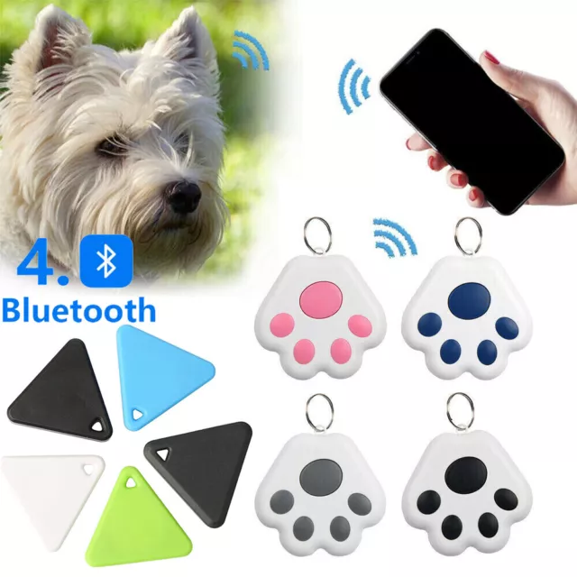 5pcs Mini Bluetooth Anti-lost GPS Tracker Finder Device Kids Car Pet Dog Cat Key