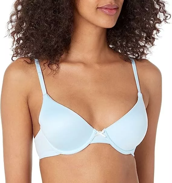 Maidenform Comfort Devotion Demi T-Shirt Bra, Velvety Full-Coverage Bra, Comfort