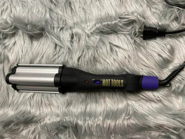 Hot Tools Professional Nano Titanium Deep Waver Beauty Hair Styler EUC! *Works*