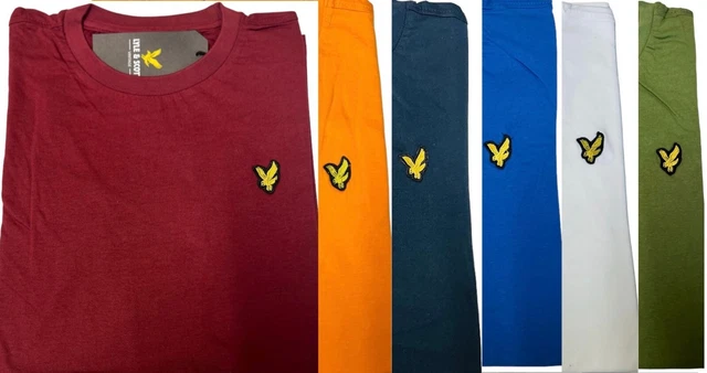 Lyle And Scott Brand New Elegant Crew Neck Short Sleeve T-Shirt For All Season