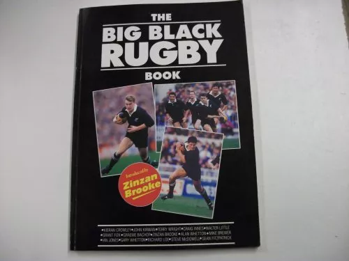 The Big Black Rugby Book, Brooke, Zinzan, Good Condition, ISBN 0908630336