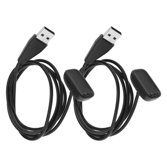 2 Pack USB Charging Cables Fitbit Luxe Repair Faulty Charger Cord Clip Tracker