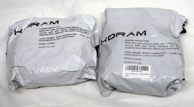 Koram 1/4" IR-D Blank Dist Accessory Kit & 100' Roll of Drip irrigation tubing