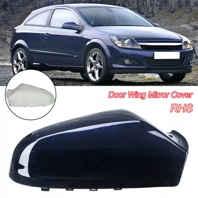 Right Side Door Rearview Wing Mirror Cover For Vauxhall Opel Astra H MK5 05-09