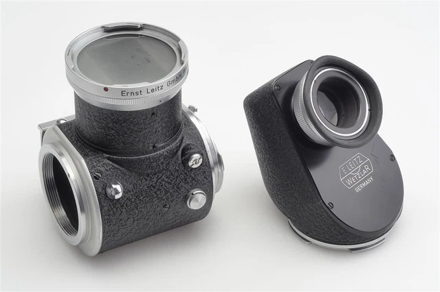 Leitz Visoflex I Pour Leica M39 – Avec Viseur Pegoo Et Soufflet Uxoor – Occasion