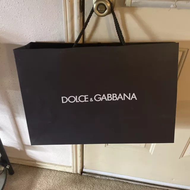Dolce & Gabbana Paper Bag 19x12x6