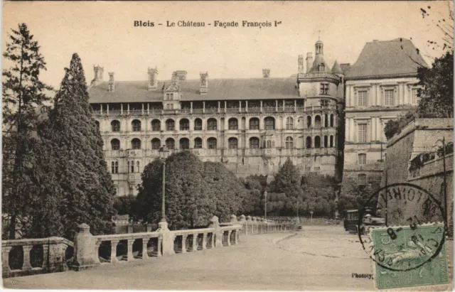 CPA BLOIS-Le Chateau-Facade Francois Ier (26831)