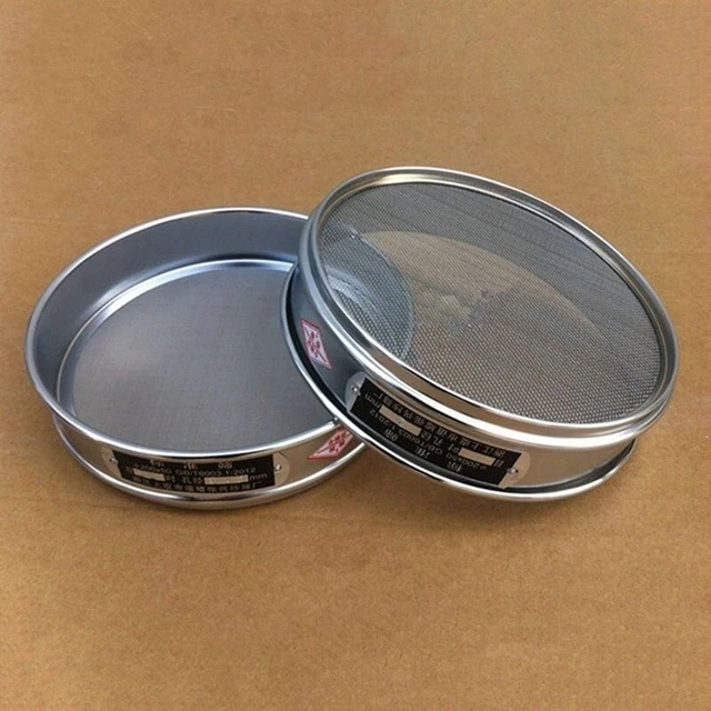 10-100 Mesh 2-0.15mm Aperture Lab Standard Test Sieve 304 Stainless Steel Mesh*1