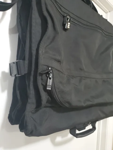 TUMI Alpha Black Ballistic Nylon Garment Bag 228D3 Suitcase Luggage NICE N CLEAN 7