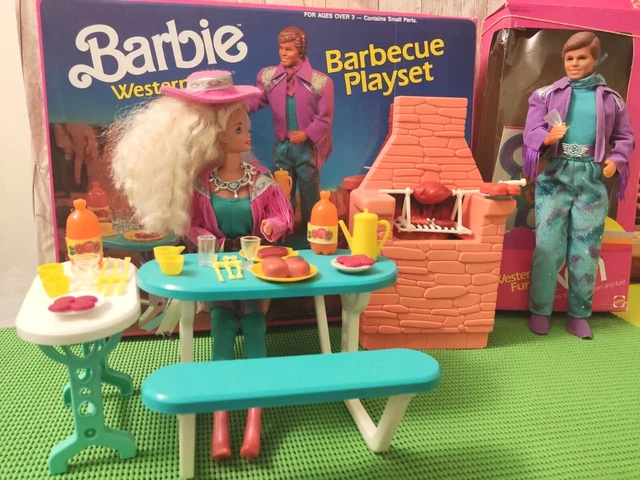 Vintage 1989 BARBIE Nia Western Fun Series Mattel 9933 NRFB | Achetez sur