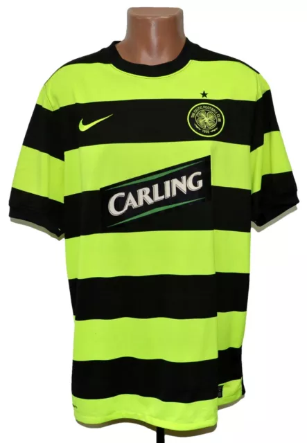 Celtic Scotland 2009/2010 Away Football Shirt Jersey Nike Size Xl Adult