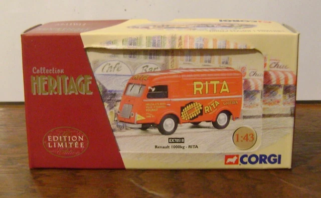 Miniature Corgi Heritage Renault 1000kg - Shell 1/43 - Collection