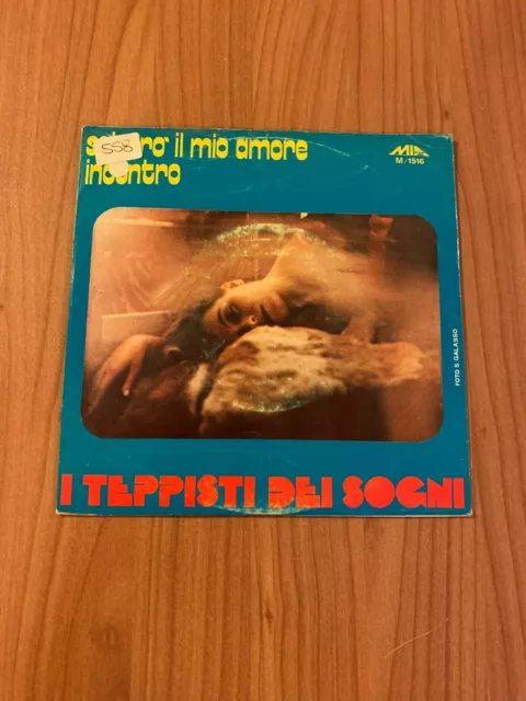 7" 45 Giri I Teppisti Dei Sogni Salvero' Il Mio Amore M1516 Vg/Vg Italy 1977 Dst