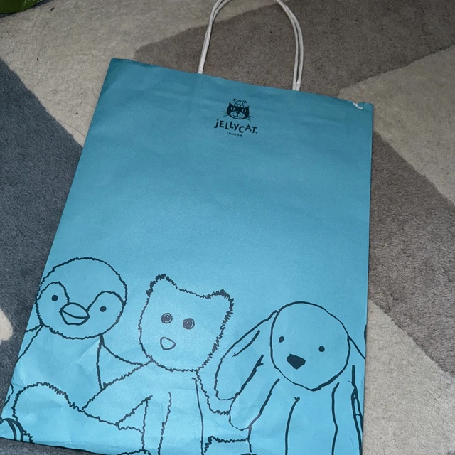 JELLYCAT PAPER BAG 10x13" gift bag £4.00 PicClick UK
