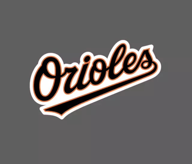 Baltimore Orioles Sticker Decal Jersey Logo Car Truck Window Wall Laptop Bumper