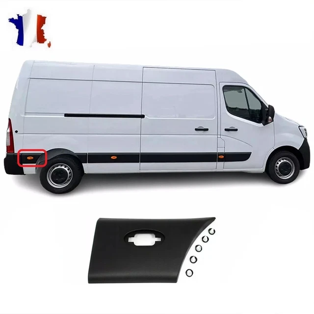 Panneau De Porte Gauche Pour Nissan NV400 – Moulure De Bande Signalétique Avec Lampe Centrale