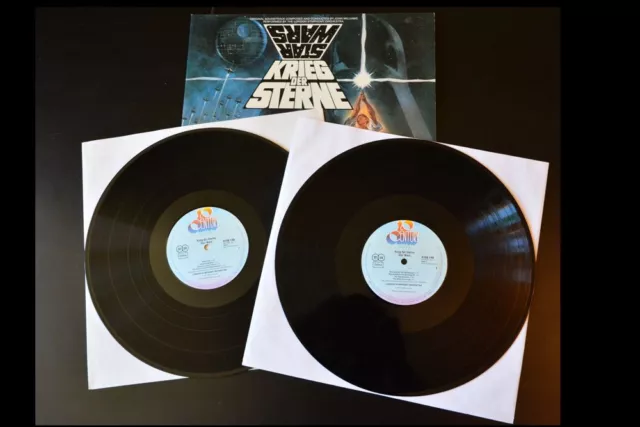 LP OST Krieg der Sterne Star Wars Ep. 4 von 1977 2LPs 3