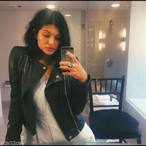 ZARA GORGEOUS LEATHER Biker Jacket as worn by Kendall Jenner