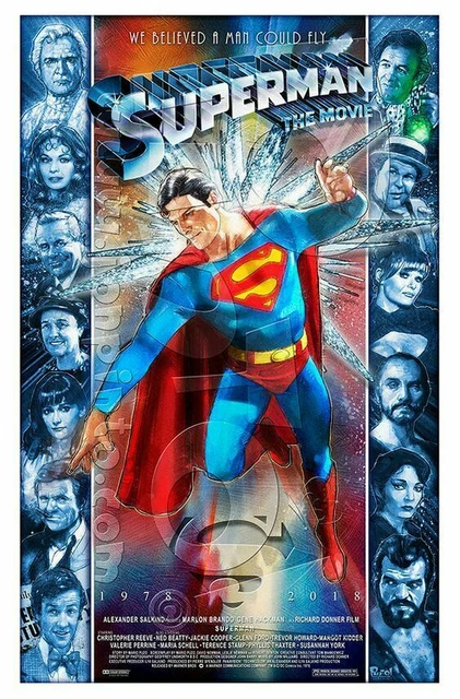 Plaque déco vintage SUPERMAN / GM - PLAQUES METAL/super héros