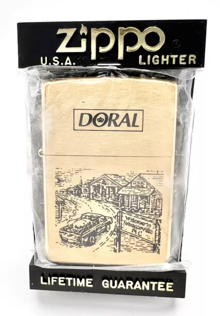 NOS Doral Advertising Zippo In Case