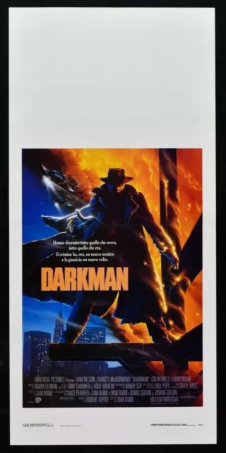 Cartel Darkman Sam Raimi Liam Neeson Superhéroe Comics Marvel Colin Friels B52