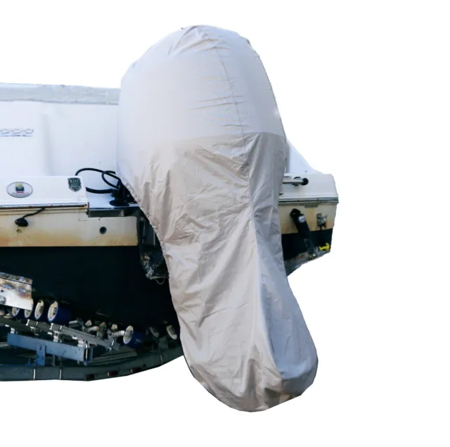 New Heavy duty Boat Full Outboard Motor Engine Storage waterproof Canvas Cover