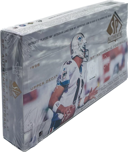 1998 SP Authentic Football Hobby Box Manning/Moss RC Year! 1998 SP Authentic Football Hobby Box Manning/Moss RC Year!