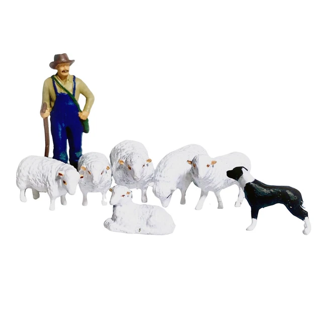 MINI 1/64 RESIN Figurines Farm Miniature House Decoration Ornament