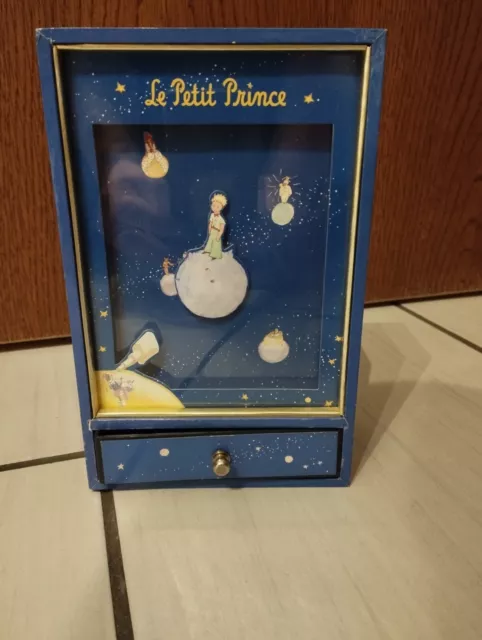 Le Petit Prince - Der kleine Prinz, Spieluhr mit Bewegt-Bild, HxBxT: 21x13x7 cm