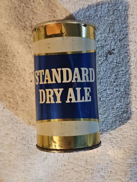 Standard Dry Ale Vintage Steel Beer Can Standard Rochester Brewing NY EMPTY