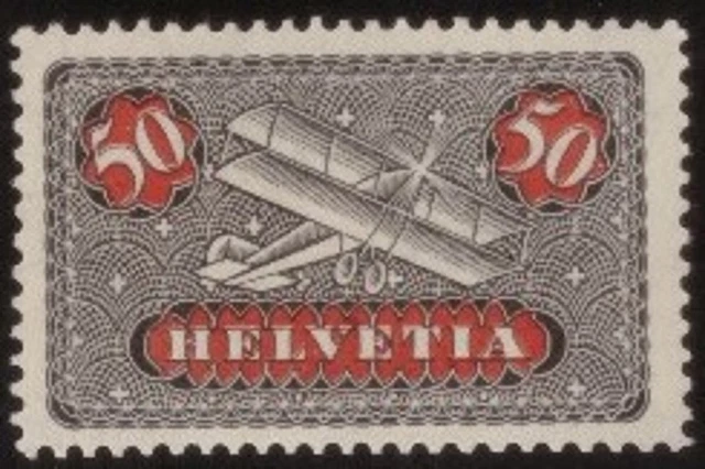 Flugmarke F9 postfrisch. SBK 60.-