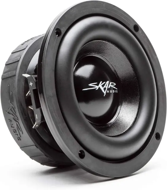 Skar Audio EVL-65 D4 6,5" Dual 4 Ohm 400 W Max Power Subwoofer