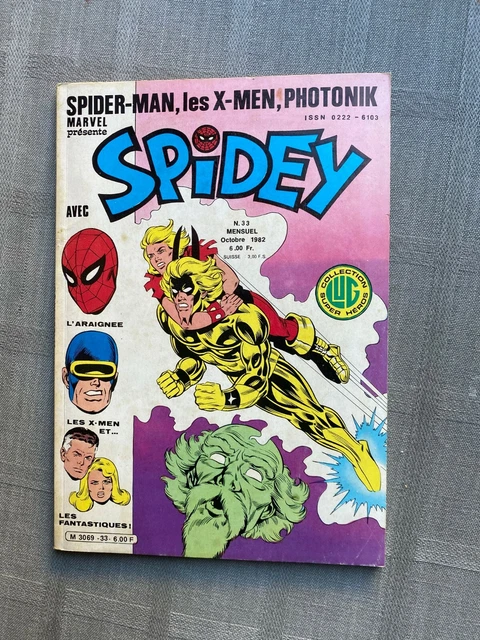 Spidey 33 Édition Lug 1982 En Bon État