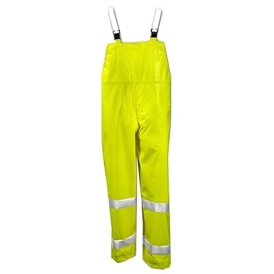 Monos de alta visibilidad, PVC amarillo lima sobre poliéster, XXL -O53122.2X
