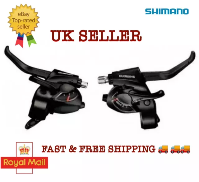 Shimano 7 Speed Rapidfire 21 Gears shifters Brake lever pod combination ST-EF41