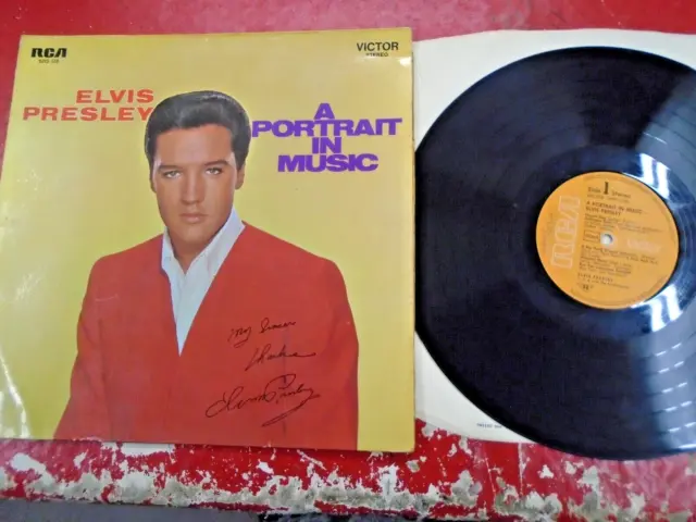 Elvis Presley ""Ein Porträt In Musik"" Rca Stereo Ex + Zustand. In Ex - Sl.
