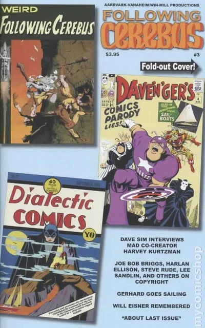 Following Cerebus #3 VF 2005 Stock Image
