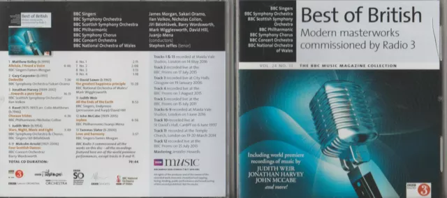 Cd - Best Of British - Modern Masterworks Commissioned By Radio 3 - Vol 24 No 13