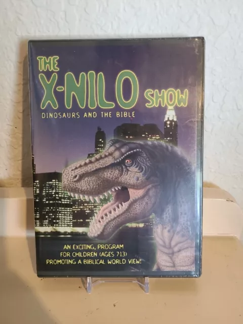 X-NILO SHOW (Sealed)  Answers in Genesis DVD Dinosaurs and the Bible