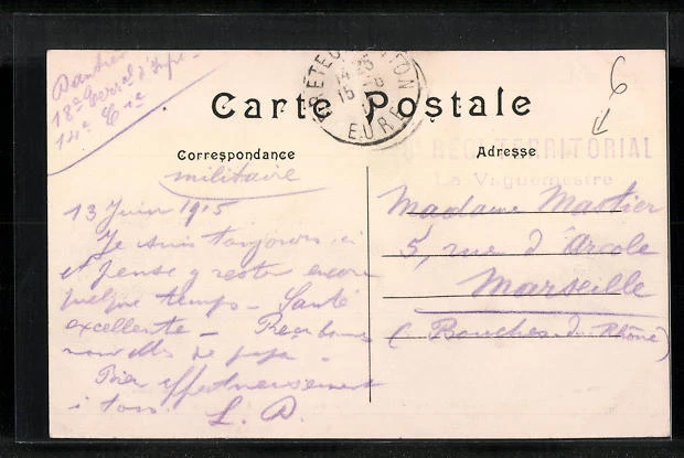 CPA Breteuil-sur-Iton, Place de l'Hôtel de Ville 1915 2