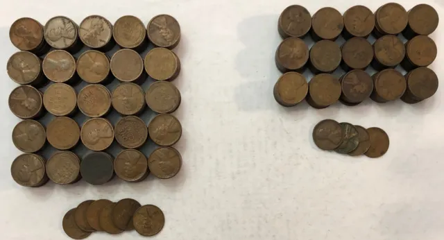 400+ circulated Lincoln wheat cents, 5+ rolls of 1928 & 3+ rolls of 1928-D.