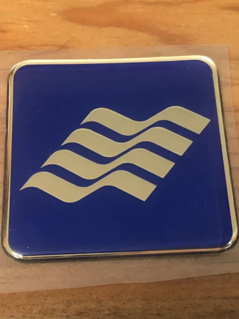 Four Winns Boat Vinyl Raised “Wind” Emblem Logo Sticker Decal Only-NOS-4 Winns