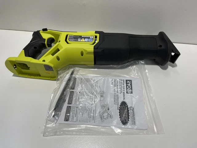 RYOBI 18V HP Brushless High Performance reciprocating repo saw PBLRS01B ...