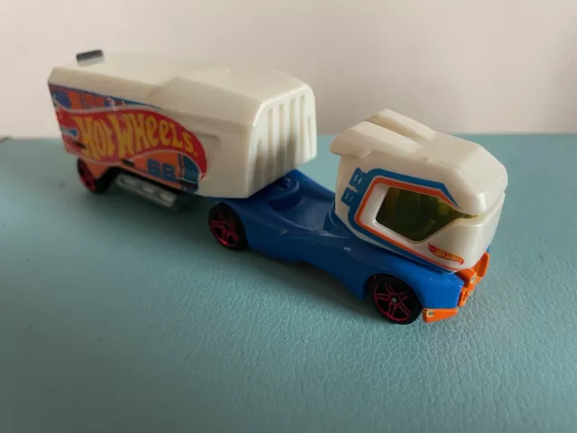 HOT WHEELS 5.8 AERO BLAST Car TRAILER Hauler Truck Lorry Toy 2014 BFM66 Tractor 20.00 PicClick UK