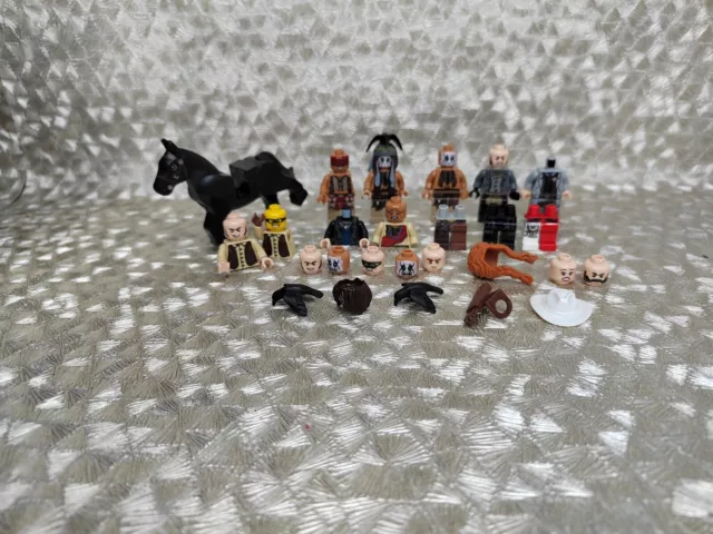 Lego mini figures From Various Sets  The Lone Ranger, 2013 (Spares) Bundle